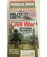 Military Magazines Lot: Set of 4: Civil War, WWII, Military History, Get... - $16.82