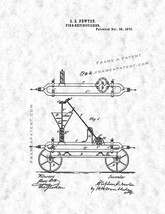 Fire Extinguisher Patent Print - Gunmetal - £6.20 GBP+