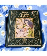 Hans Christian Anderson Book Leather  1990 Michael Adams Gold Leaf Unico... - £23.25 GBP