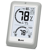 Room Thermometer Indoor 5 Seconds Speed Humi Meter with Readability Perf... - £19.59 GBP