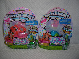 Hatchimals Hatchi-Mallows Soft Squishy Hatchimals 2 set Cookie &amp; Cupcake - £7.77 GBP