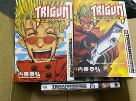 TRIGUN MAXIMUM Manga Volume 1-14 End English Complete Set by Ysuhiro Nightow-NEW - £159.42 GBP