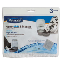 Petmate Replendish Charcoal Filter Tray Grey 1ea/3 pk - £14.20 GBP