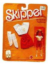 Skipper Doll Clothing Mattel  Fashion So Active 1984 New Card Barbie Sister - $35.14