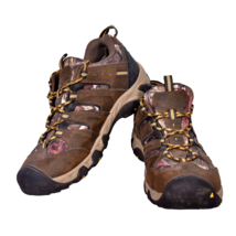 Keen Koven Camo Men’s Waterproof Hiking Brown Leather Shoes 1013179 Size 10.5 - £37.91 GBP