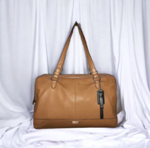 Vintage Darker Brown Satchel Coach Bag - $183.15