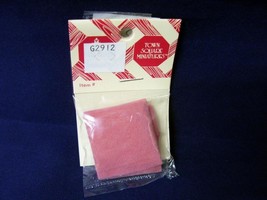 miniature pillows 2 pcs Pink Mauve velvet dollhouse 1:12 dollhouse mini - £5.59 GBP