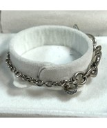 Designer Pandora Sterling Silver Chunky Infinity Knot Chain Bracelet 6&quot; ... - $130.89