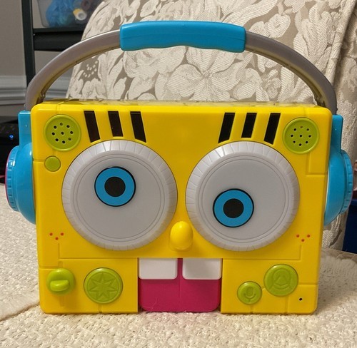 SpongeBob Dj SquarePants ~ Jam Box ~ Nickelodeon Toy ~ RARE - $108.90