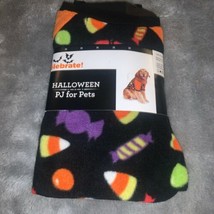 Size Medium Halloween PJ for Pets Pajamas Candy Print Way to Celebrate New - $14.00