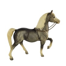 Breyer Horse Western Prancing Pony Cheyenne #110 Smoke Gray Pink Nose Ears - £43.26 GBP
