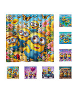 New!!! Minions Custom Waterproof Polyester Shower Curtain 4 Size - $42.10 CAD+