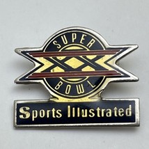 Sports Illustrated 1986 Super Bowl XX Chicago Bears New England Patriots Hat Pin - £7.92 GBP