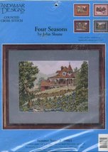 Four Seasons by John Sloane - Summer Scene (Cross Stitch Kit, Candamar Designs # - $19.79