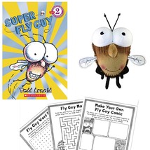 Fly Guy Book Set Includes Super Fly Guy Level 2 Easy Reader by Tedd Arno... - £19.86 GBP