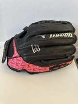 Mizuno Youth GPP 1107 Prospect Finch Black Pink 11&quot; Softball Baseball Glove Used - £10.38 GBP