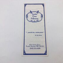Jordan Drive Hideaway  Bed & Breakfast Brochure Eureka Springs Arkansas ... - $127.27 MXN Jordan Drive Hideaway  Bed & Breakfast Brochure Eureka Springs Arkansas ... - $127.27 MXN