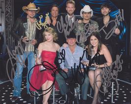 8 Signed 2011 CMT Artists of the Year Photo with COA Autographed Country Taylor  - £235.89 GBP