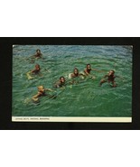 Vintage Postcard Postal History Bahamas 1959 Diving Boys Nassau British ... - $167.93 MXN