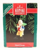 VINTAGE 1992 Hallmark Keepsake Christmas Ornament Honest George Washington - £19.77 GBP
