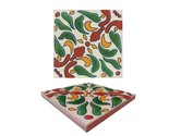 POOL TILES Mexican Talavera Ceramic Frost Proof Handcrafted Tiles - Alda... - $199.00