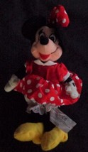 Cute Walt Disney Original Stuffed Beanie Toy – Minnie – COLLECTIBLE Disn... - £15.52 GBP