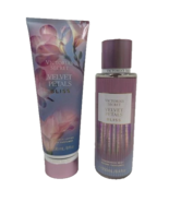 Victoria Secret Velvet Petals Bliss Body Mist Spray &amp; Body Lotion Set of... - $24.95
