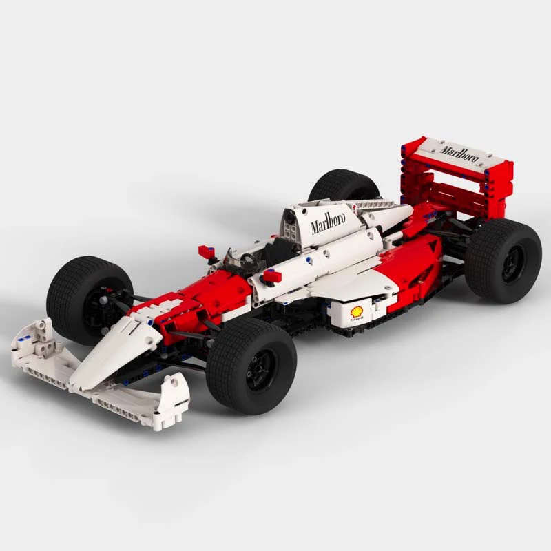 Assembling Building Block F1 Electric Remote Control Racing Car 35M Model Toys - £176.79 GBP