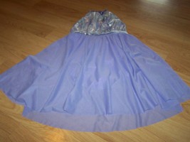 Child Size Large Weissman&#39;s Lilac Purple Long Skirted Dance Skating Leot... - £22.12 GBP
