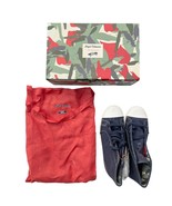 Vans x Nigel Cabourn Mens 11.5 Black Navy OG Style 24 LX High Denim Canv... - $128.25