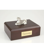 Husky, Gray Stand Pet Cremation Urn Available in 3 Different Colors &amp; 4 ... - £133.39 GBP+