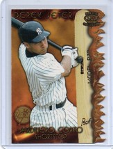 1997 Pacific Crown Collection Prisms Derek Jeter Sizzling Lumber Rare 1:37 Packs - £29.29 GBP