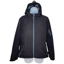 BLACK DIAMOND black hooded fitted ski jacket women&#39;s size small - $26.11