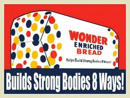 Wonder Bread Metal Sign - $39.95