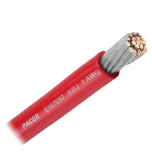 Pacer Red 1 AWG Battery Cable - Sold By The Foot [WUL1RD-FT] - £3.03 GBP