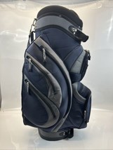 Bag Boy Unisex Cart Golf Bag - 7 Way Divider Black Blue - $93.49