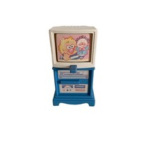 Fisher Price loving family TV with turning picture dollhouse furniture 1993 - $13.85