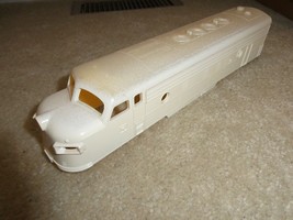 Williams O Scale White Painted Diesel Locomotive Body Shell 12.25&quot; Long #2 - £18.51 GBP