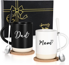 Mom and Dad Gifts, Mom and Dad Mugs, Christmas Gifts for Parents from Daughter S - £35.64 GBP