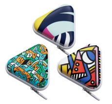 XIOM LAB Triangle Ball Case Table Tennis Ball Case Cover Mini Bag Access... - $26.01