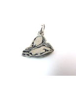 Sterling Silver Beef Steak Charm Pendant - €12,22 EUR