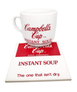 Campbell&#39;s Cup Instant Soup Mug &amp; Hot Pad Combo - $8.90
