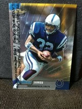 1999 Topps Finest #152 Edgerrin James Rookie Rc (w/ Coating), Indianapolis Colts - £13.25 GBP