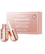 FOREO SUPERCHARGED Eye &amp; Lip Contour Booster Serum, Conductive Gel, Niac... - $105.80