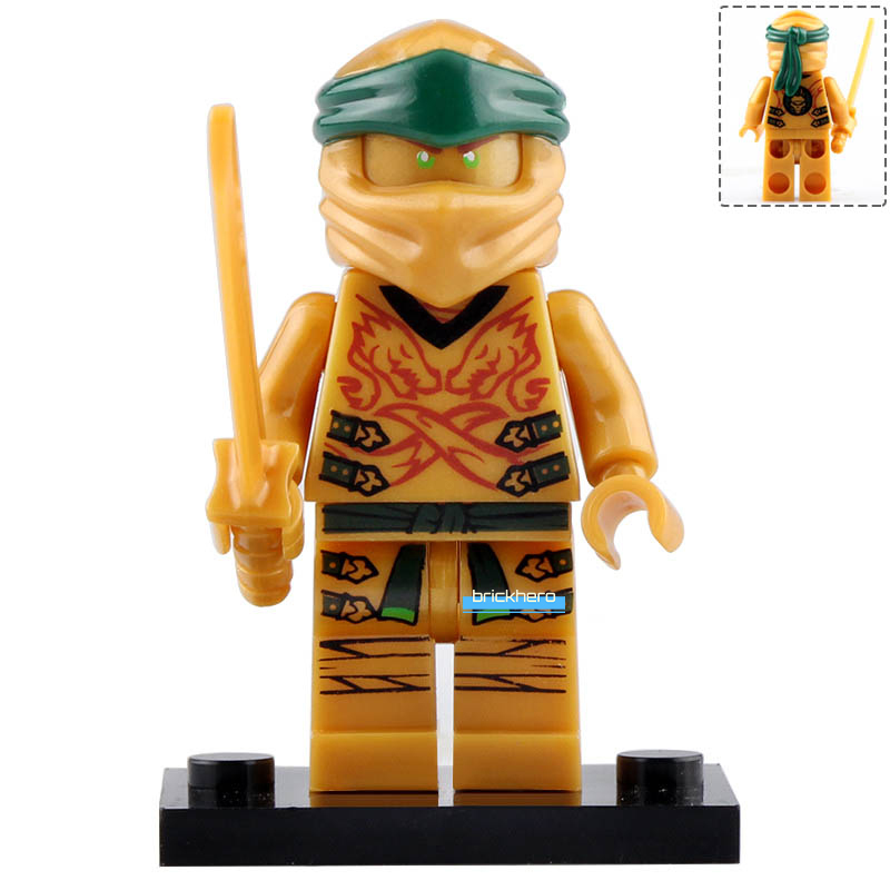 Lloyd (Golden Ninja) Ninjago Legacy Lego Compatible Minifigure Brick Toys Gift