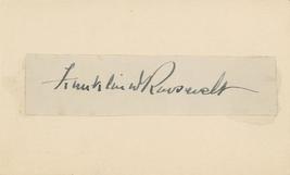 Franklin D. Roosevelt Signed Autographed Vintage Signature 3x5 Card Muel... - $799.99