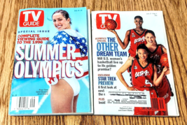 Tv Guide 1996 Summer Olympics 2 Issue SPECIAL- July 20-26 + July 27-August 2 Set - £12.30 GBP