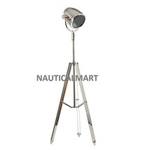 Urban Design 59&quot; Studio Nickel Tripod Floor Lamp - Silver - £193.18 GBP