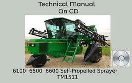 John Deere 6100  6500  6600 Self-Propelled Sprayer Technical Manual TM1511 - £15.14 GBP+