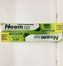 2 TUBES! Neem Advance Toothpaste 100% VEGETARIAN 125g NEW! Sealed! - $7.99